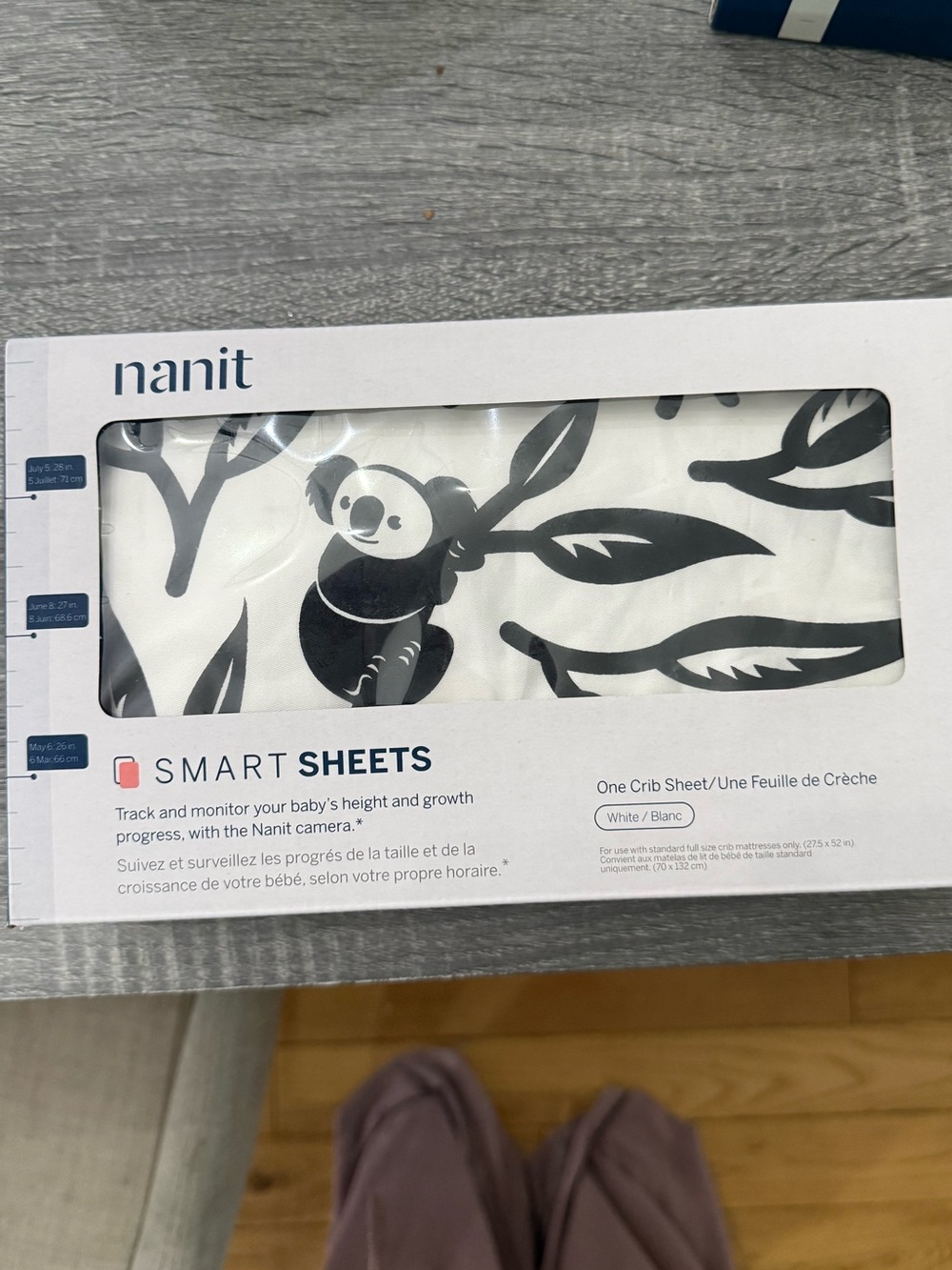 Brand New Never Opened Nanit Smart Sheets